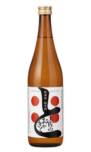 無濾過 純米酒 土佐のおきゃく 720ml｜土佐鶴酒造